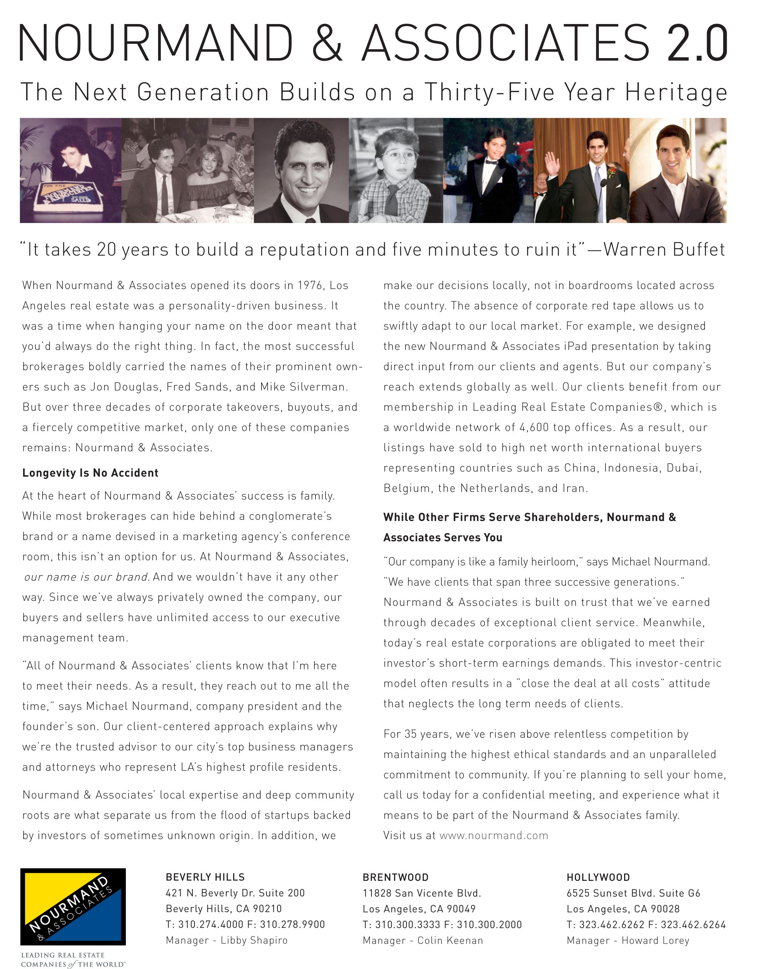 Read more about the article LA Premiere Boutique Brokerage Highlights its History