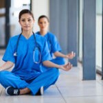 healthcare workers meditation